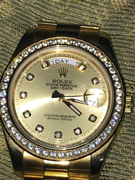 rolex day date stainless steel and gold|rolex day date 72200.